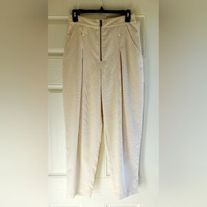 Rebecca Minkoff Hadley Smooth Soft Corduroy Trousers Sz:4